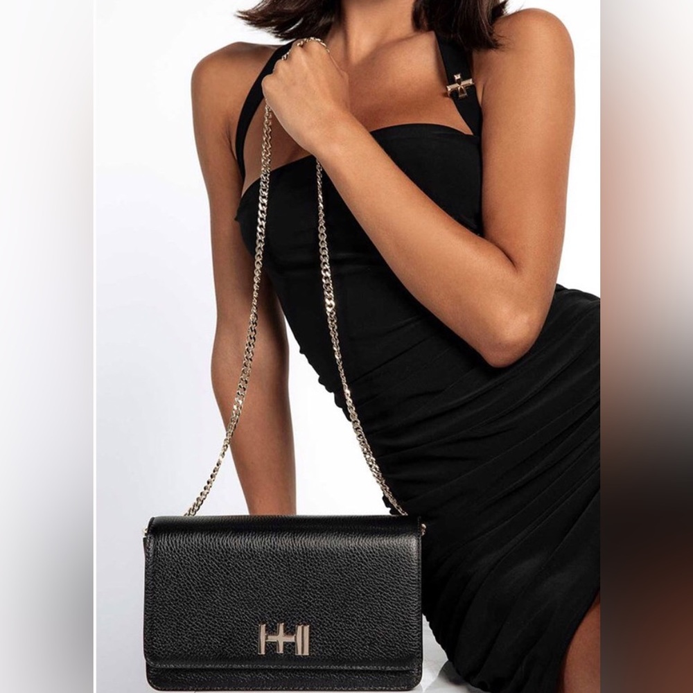 Dylan Kain Leather Black Bag